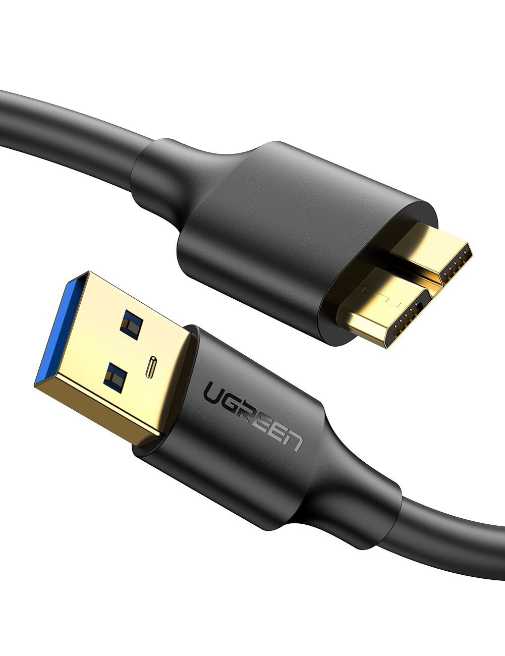 Cablu Micro USB 3.0 la USB A Ugreen 0.5m Negru thumb
