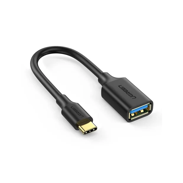 Cablu OTG la Usb-C 3.0 Ugreen 0.7m Negru