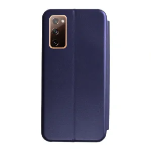Husa Book OC Piele Ecologica pentru Samsung Galaxy S20 FE/S20 FE 5G Albastru
