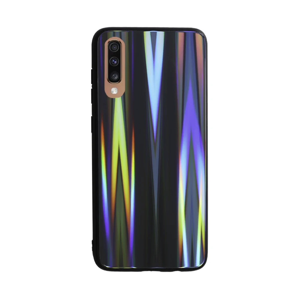 Husa Cover HSD pentru Samsung Galaxy A70 Oglinda Gri thumb