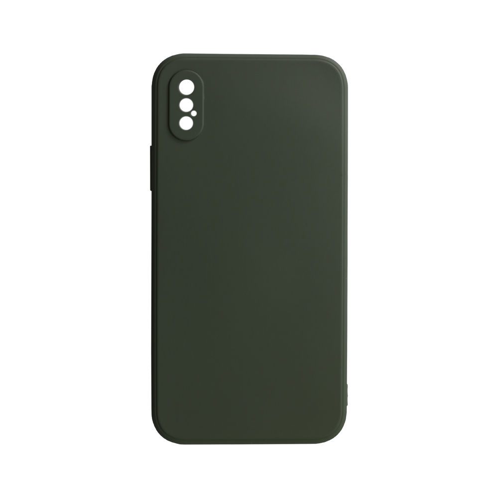 Husa Cover Silicon Liquid pentru iPhone X/XS Bulk Verde thumb