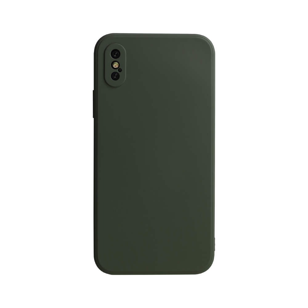 Husa Cover Silicon Liquid pentru iPhone X/XS Bulk Verde thumb