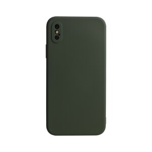 Husa Cover Silicon Liquid pentru iPhone X/XS Bulk Verde