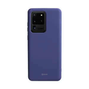 Husa Cover Silicon Roar Pentru Samsung Galaxy S20 Ultra Albastru