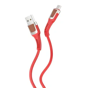 Cablu Date Micro Usb Hoco U81 Jazz Textil 1.2m Rosu