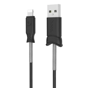 Cablu incarcare/transfer date lightning Hoco X24 Negru