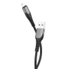 Cablu Date Micro Usb Hoco U80 Silicon 1.2m Negru