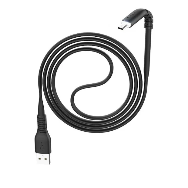 Cablu Date Micro Usb Hoco X44 Soft Silicone 1m Negru