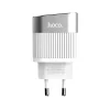 Incarcator Retea cu led 2x USB C40A Hoco Alb