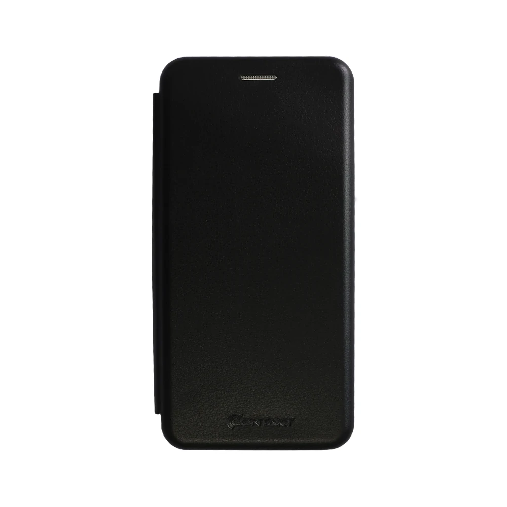 Husa Book OC Piele Ecologica pentru iPhone 12/12 Pro Bulk Negru thumb