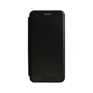 Husa Book OC Piele Ecologica pentru iPhone 12/12 Pro Bulk Negru