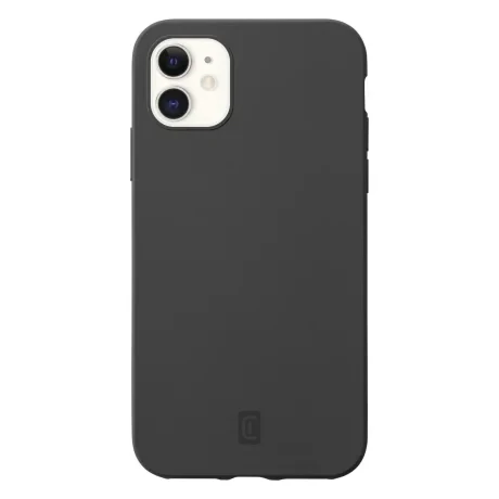 Husa Cover Cellularline Silicon Soft pentru iPhone 12 Mini Negru