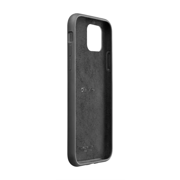 Husa Cover Cellularline Silicon Soft pentru iPhone 12 Mini Negru