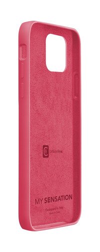 Husa Cover Cellularline Silicon Soft pentru iPhone 12 Mini Coral thumb