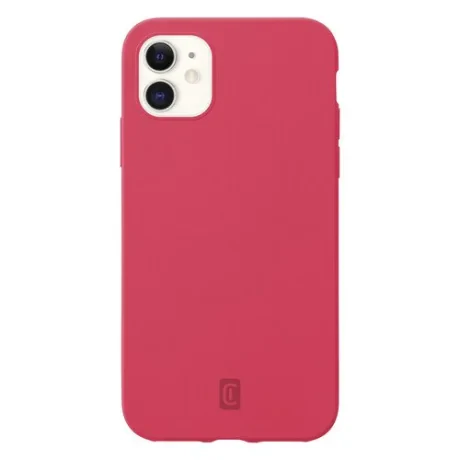 Husa Cover Cellularline Silicon Soft pentru iPhone 12 Mini Coral