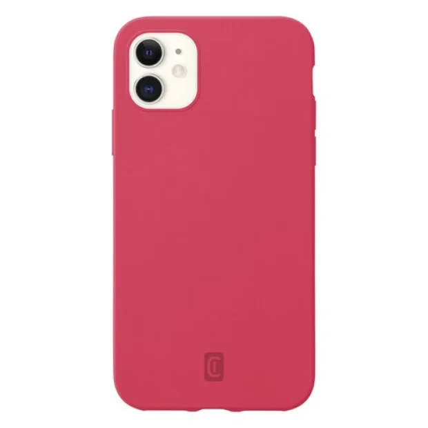 Husa Cover Cellularline Silicon Soft pentru iPhone 12 Mini Coral