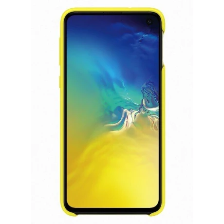 Husa Cover Silicon Samsung pentru Samsung Galaxy S10e Galben