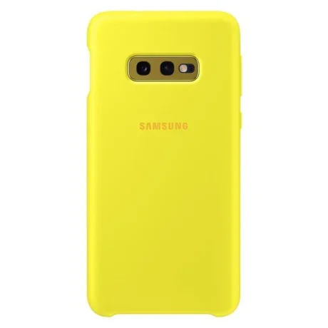 Husa Cover Silicon Samsung pentru Samsung Galaxy S10e Galben
