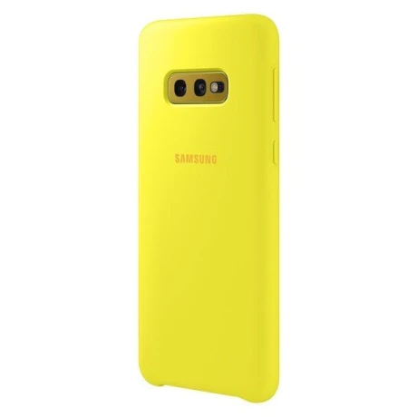 Husa Cover Silicon Samsung pentru Samsung Galaxy S10e Galben
