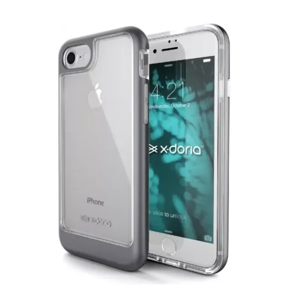 Husa X-doria iPhone 7 Plus EverVue Argintiu