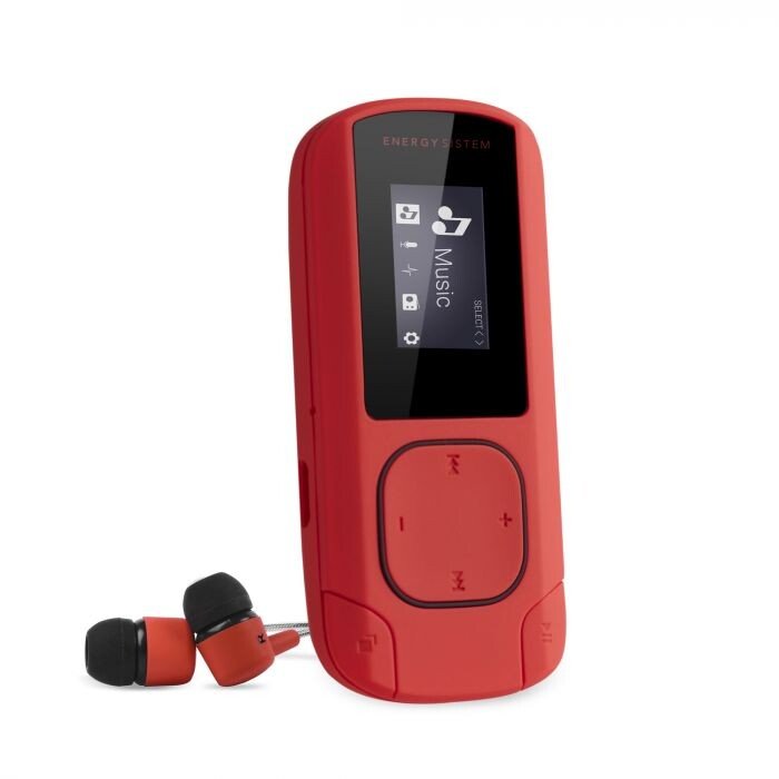 MP3 Player Energy Clip Mint MicroSD Slot 8GB Portocaliu thumb