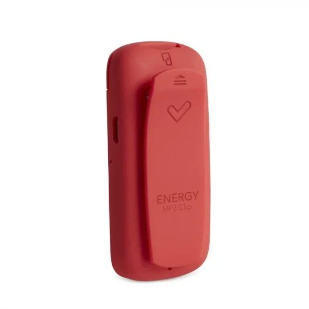 MP3 Player Energy Clip Mint MicroSD Slot 8GB Portocaliu