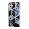 Husa Cover Silicon Geometric pentru Huawei P40 Lite Bulk Negru