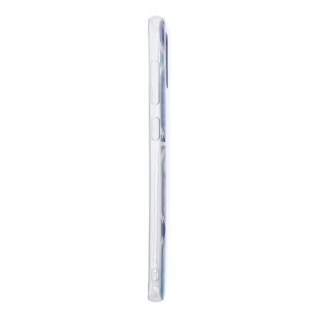 Husa Cover Silicon Geometric pentru Samsung Galaxy A71 Mov
