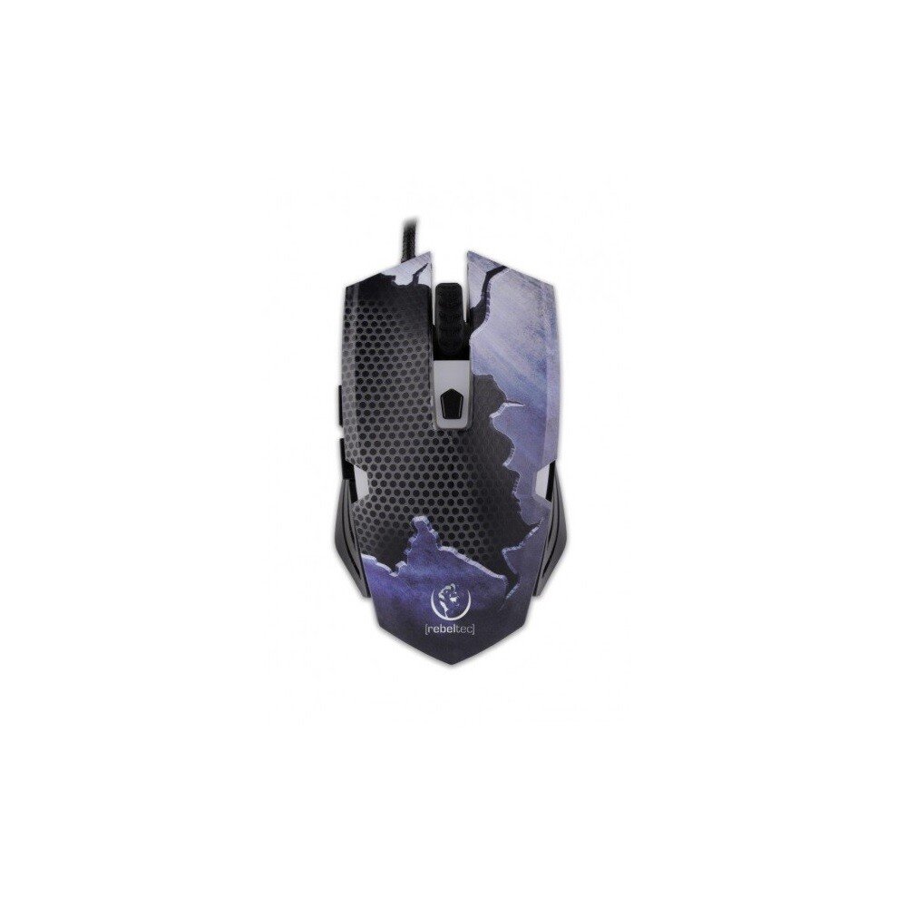 Mouse Gaming Rebeltec Hornet cu Fir Multicolor 2400DPI thumb