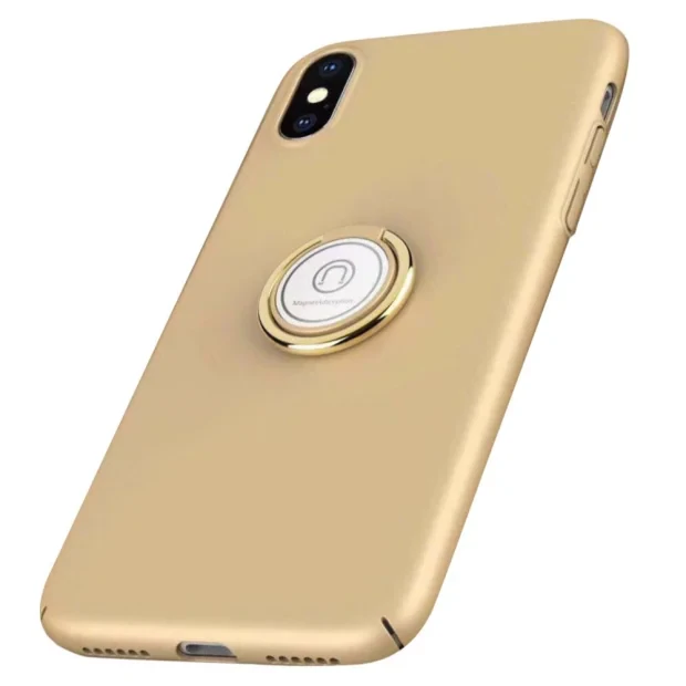 Husa hard iPhone XS Ring Kickstand Aurie