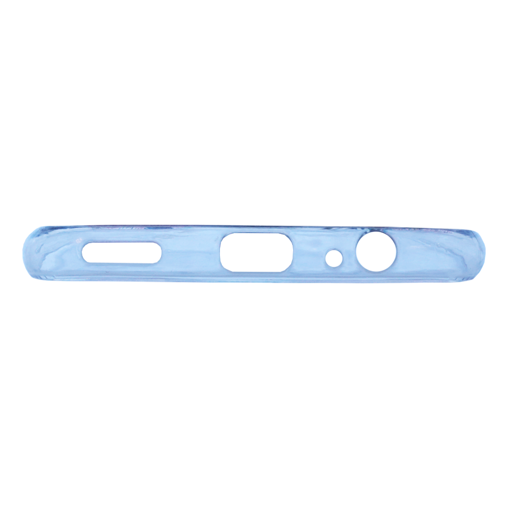 Husa Cover Silicon Fashion pentru Huawei P Smart Z Transparent Flori Roz thumb