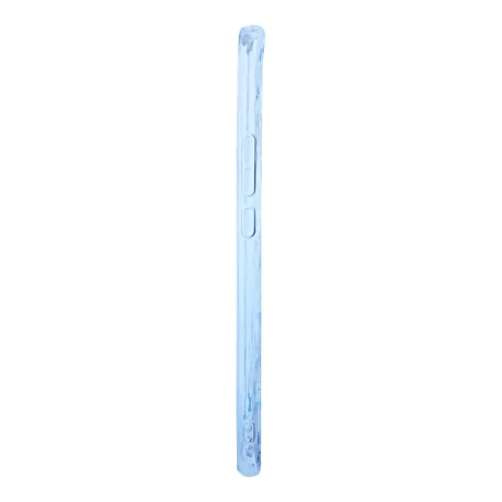 Husa Cover Silicon Fashion pentru Huawei P Smart Z Transparent Flori Roz