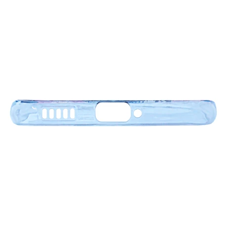 Husa Cover Silicon Fashion pentru Huawei P40 Bulk Transparent Flori Roz