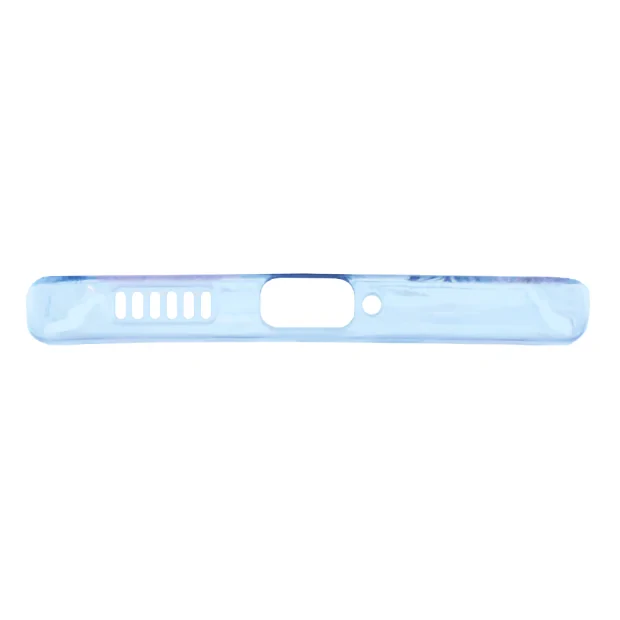 Husa Cover Silicon Fashion pentru Huawei P40 Pro Bulk Transparent Flori Roz