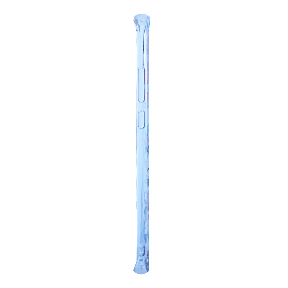 Husa Cover Silicon Fashion pentru Huawei P40 Pro Bulk Transparent Flori Roz thumb
