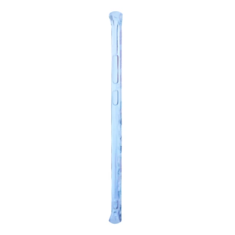 Husa Cover Silicon Fashion pentru Huawei P40 Pro Bulk Transparent Flori Roz