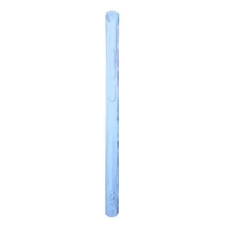 Husa Cover Silicon Fashion pentru Huawei Y6P Transparent Flori Roz