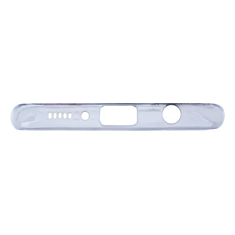 Husa Cover Silicon Fashion pentru Samsung Galaxy A21s Bulk Transparent Flori Roz