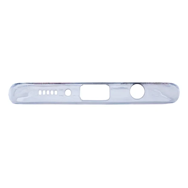 Husa Cover Silicon Fashion pentru Samsung Galaxy A21s Bulk Transparent Flori Roz