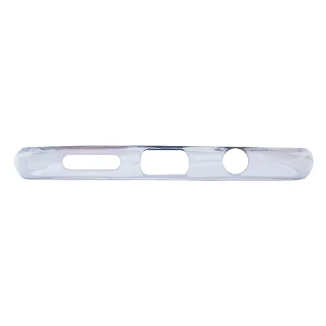 Husa Cover Silicon Fashion pentru Samsung Galaxy A50 Transparent Flori Roz