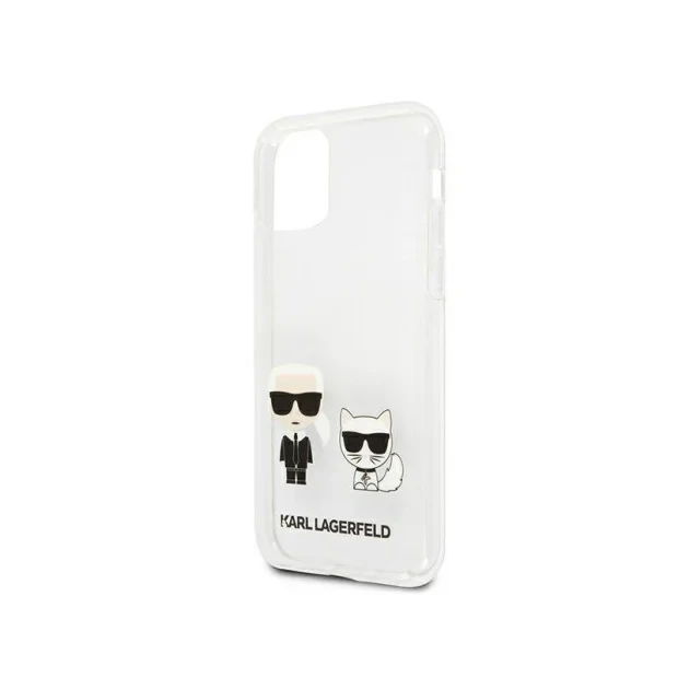 Husa Cover Karl Lagerfeld 4G Choupette pentru Samsung A52 Transparent