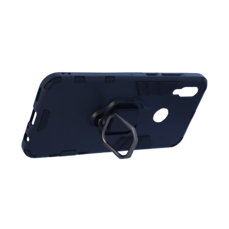 Husa Cover Hard Ring Armor pentru Huawei P Smart 2019 Negru