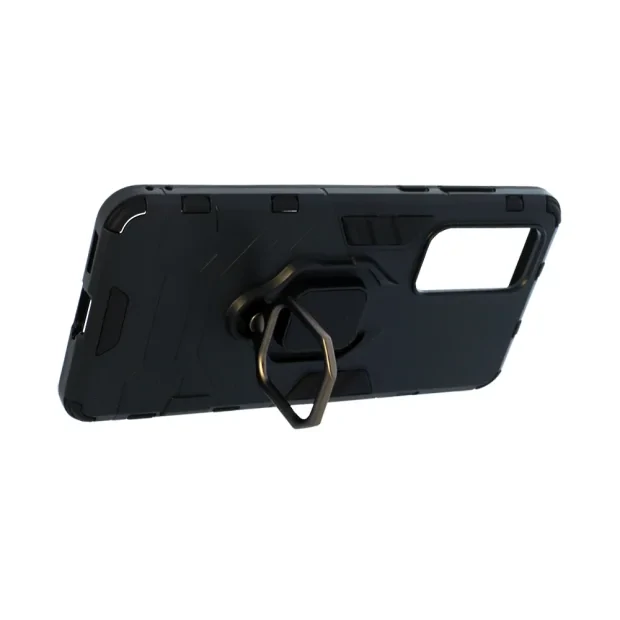 Husa Cover Hard Ring Armor pentru Huawei P40 Negru