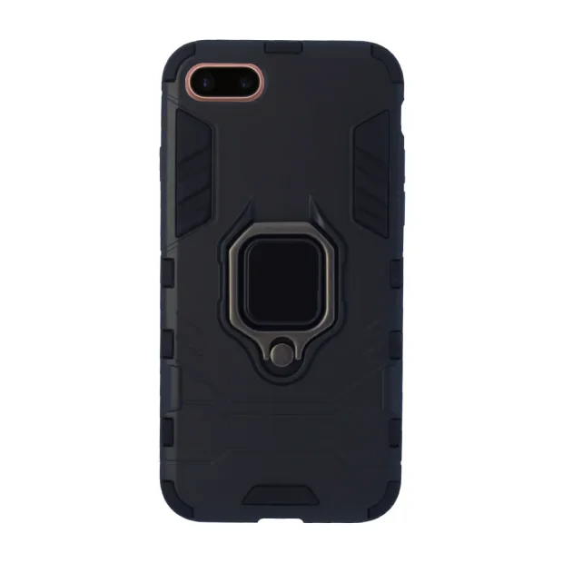 Husa Cover Hard Ring Armor pentru iPhone 7/8/SE 2 Negru