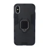 Husa Cover Hard Ring Armor pentru iPhone X/Xs Negru