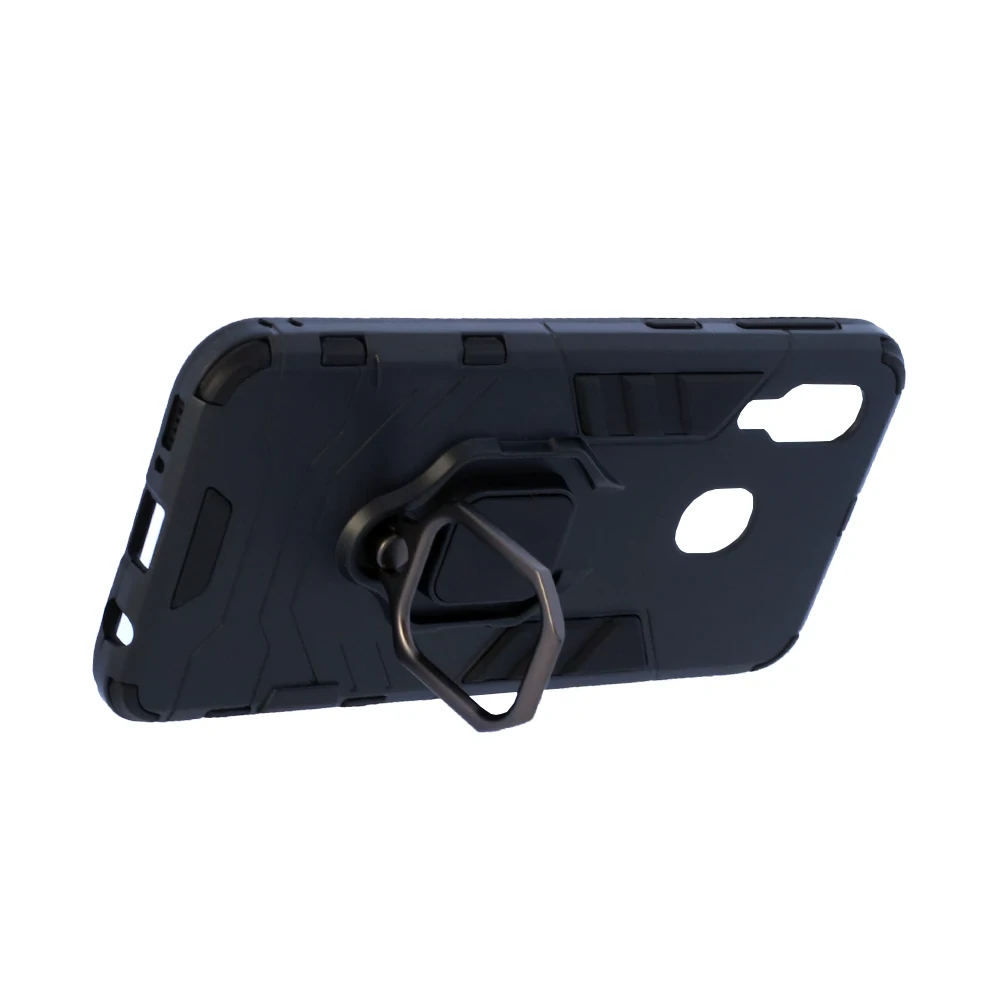 Husa Cover Hard Ring Armor pentru Samsung Galaxy A40 Negru thumb