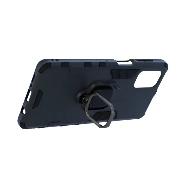 Husa Cover Hard Ring Armor pentru Samsung Galaxy M51 Negru