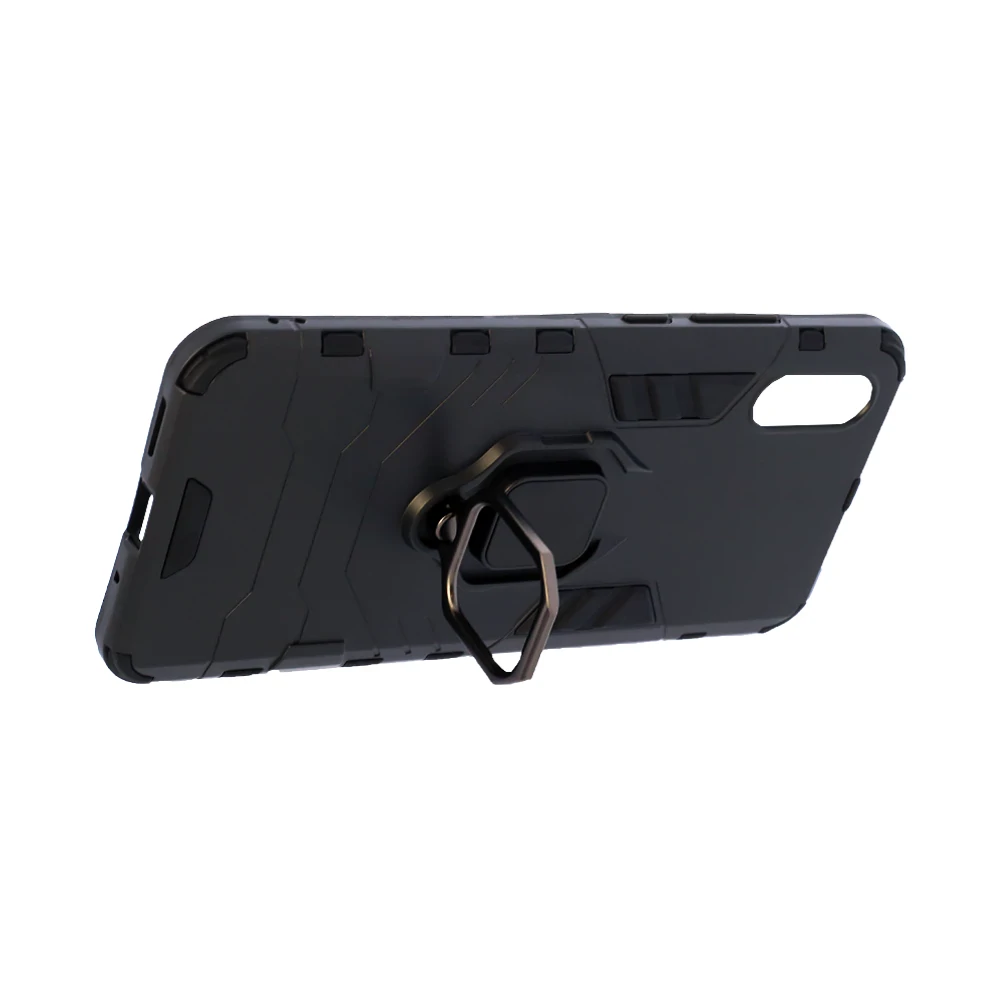 Husa Cover Hard Ring Armor pentru Xiaomi Redmi 9A Negru thumb