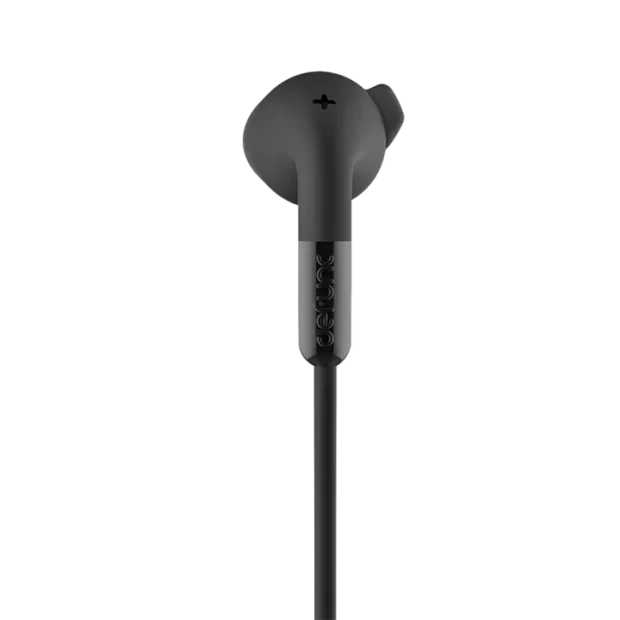 Casti cu Fir DeFunc +Hybrid Microfon Jack 3.5mm Negru