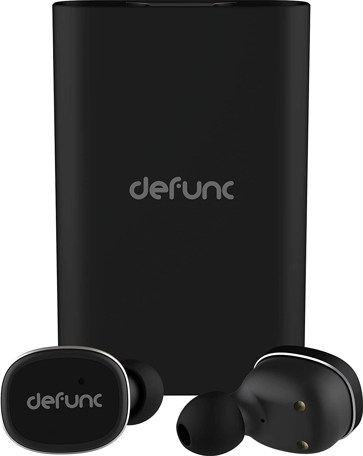 Set Casti Bluetooth DeFunc + Baterie Externa 2100 mAh Wireless BT 5.0 Negru thumb